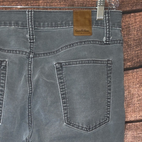 Goodfellow & Co Men's Gray Skinny Total Flex Jeans Size 34Wx30L BT2930 - Picture 6 of 10